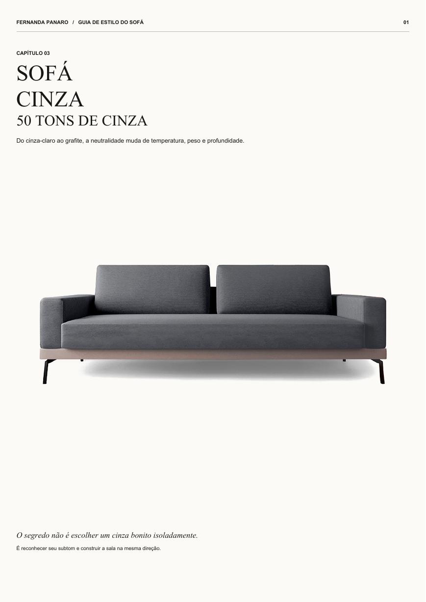 Recorte do capítulo tons de cinza