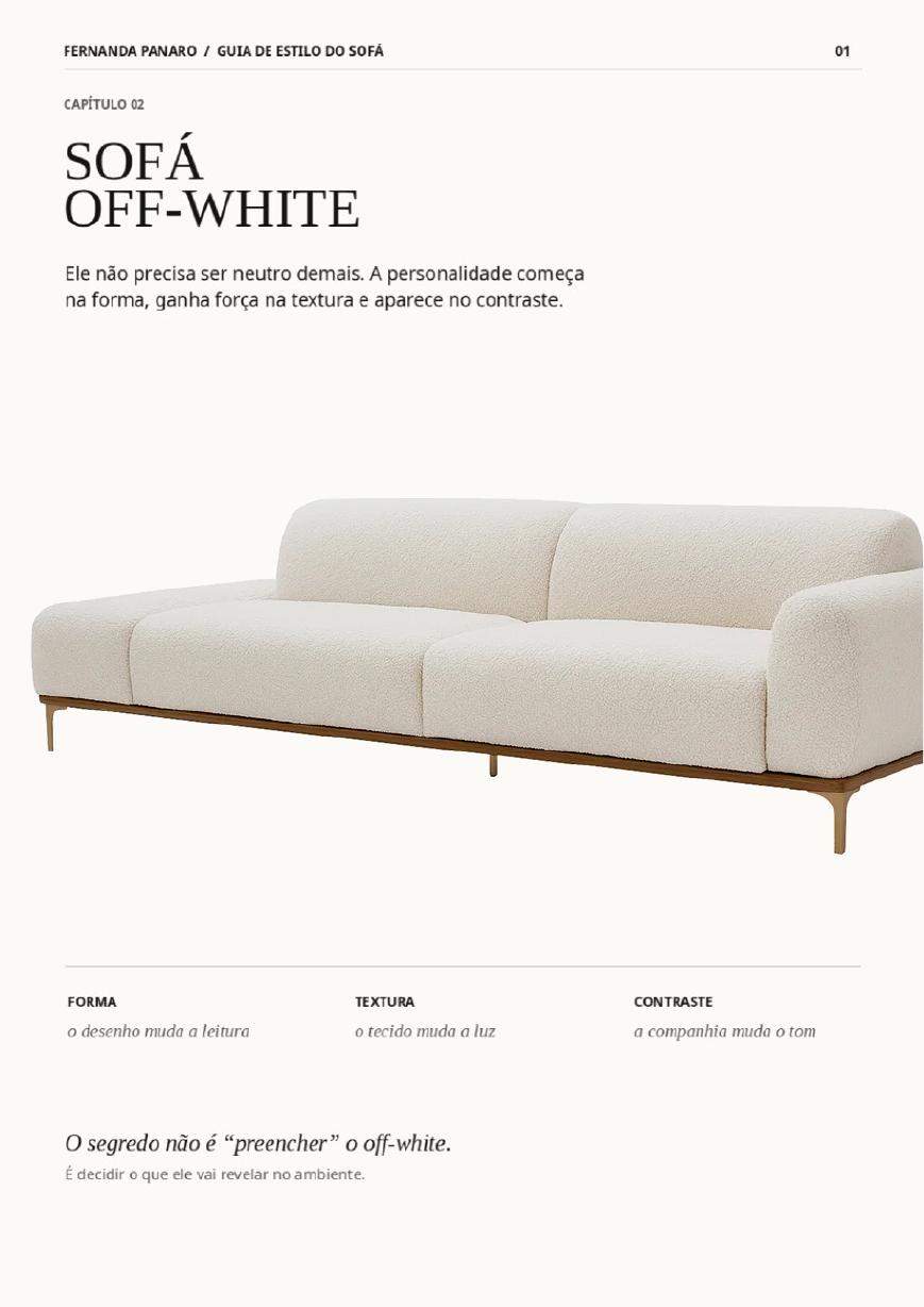 Recorte do capítulo off-white